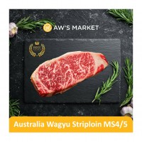 Australia Wagyu Striploin MS4/5 Australia Wagyu Striploin MS4/5