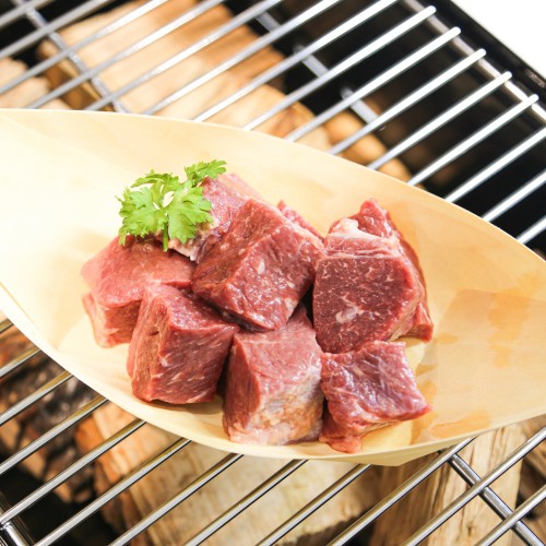 Beef Grassfed Prime Steer Striploin Cube 牛腰肉块