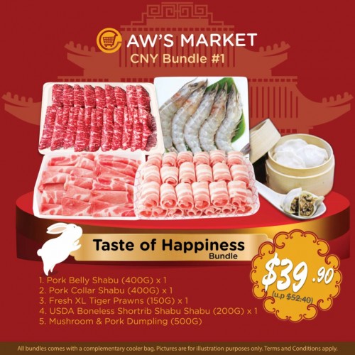 Aw's Market Taste of Happiness Bundle