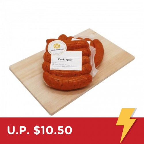 Flash Deal: Spicy Pork Sausages