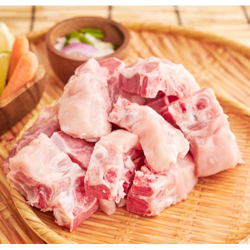 Fresh Malaysian Pork Loin Bone with Meat 龙骨