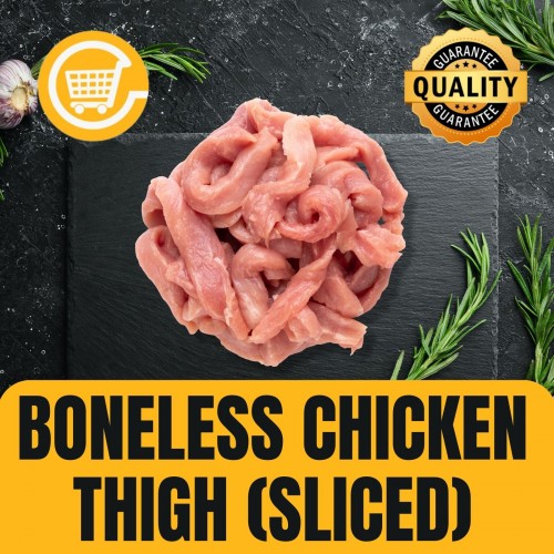 Aw's Market Chicken Thigh Boneless (Sliced) 