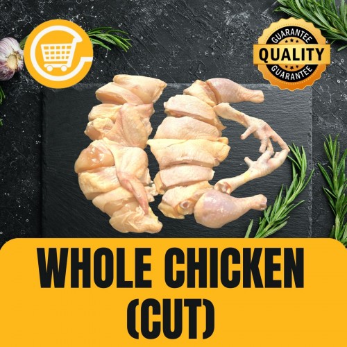 Aw's Market Whole Chicken Cut