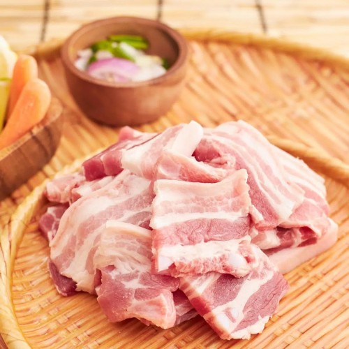 Fresh Malaysian Pork Belly Sliced (No Skin)
