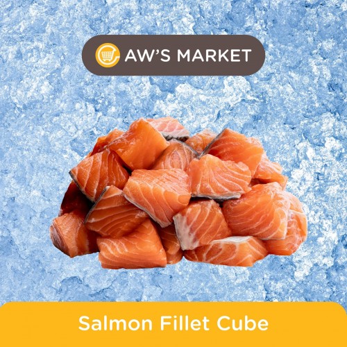 Fresh Salmon Fillet Cube