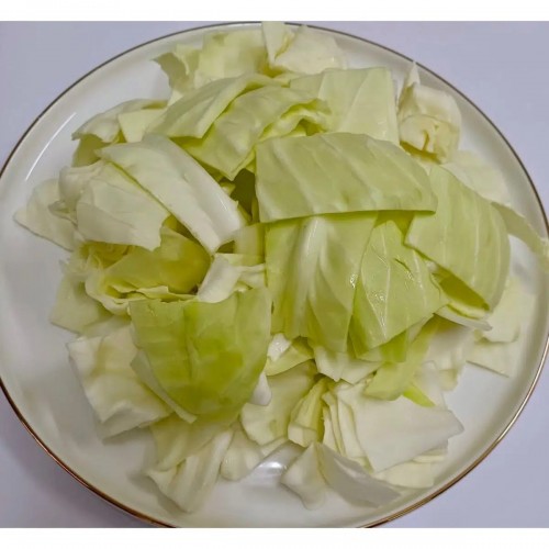 Ready to Cook Cut Round Cabbage