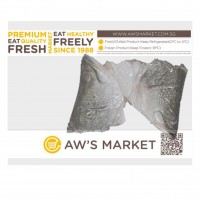 Fresh Seabass Head Gutted (Kukup Sea) 金目鲈